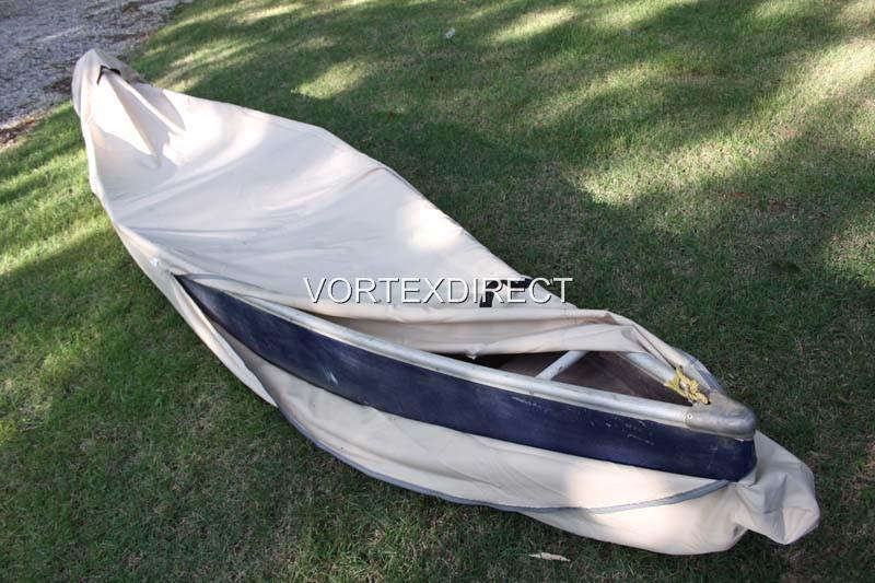 New vortex heavy duty kayak/canoe cover up to 18' tan/beige