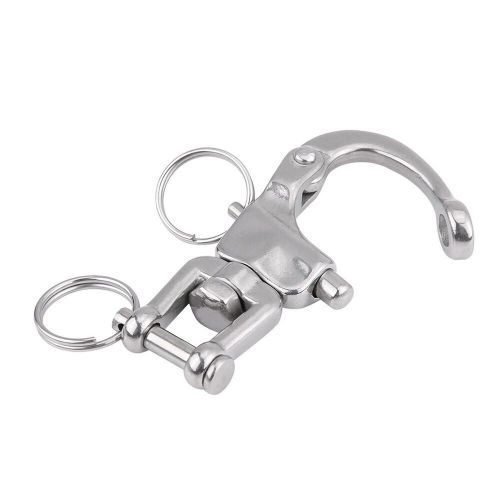 Swivel shackle boat parts 316 stainless steel 70mm accessories fork gear