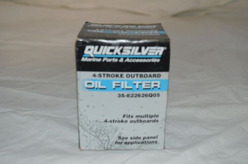 Mercury quicksilver oil filters 35-8222626q05