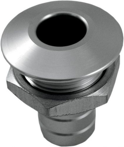 Blowsion aluminum bilge fitting straight clear