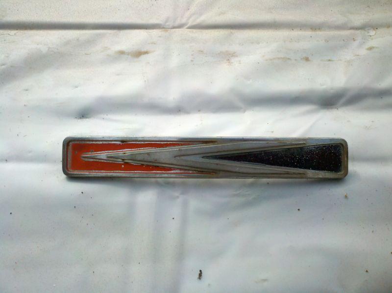 1972 charger front bumper emblem