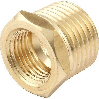 Quickcar racing products brass temp adapter 1/2 npt 611-900