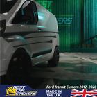 Ford transit custom van side stripes sport racing vinyl graphics swb