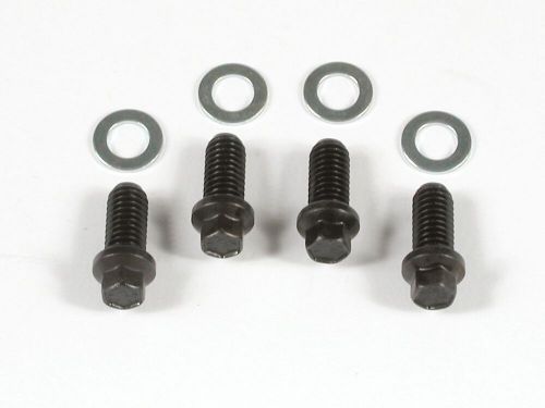 Mr. gasket 3409 header bolts - 3/8-16 x 3/4 inch mini hex head - black oxide