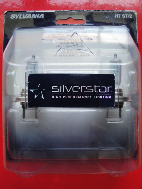 Used pair sylvania silverstar h7 high performance lights