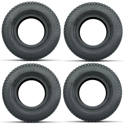 Golf cart gtw 20x10-10 terra pro s-tread traction street / turf tire | set of 4