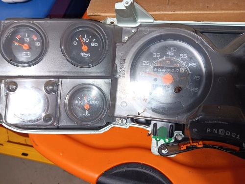 1990-1991 chevy suburban blazer electronic instrument cluster