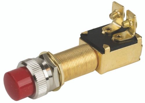 420422-1 sea dog 15a stamped brass push button switch for marine applications