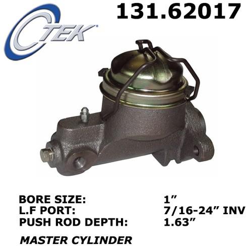 Centric 131.62017 brake master cylinder-c-tek standard brake master cylinder