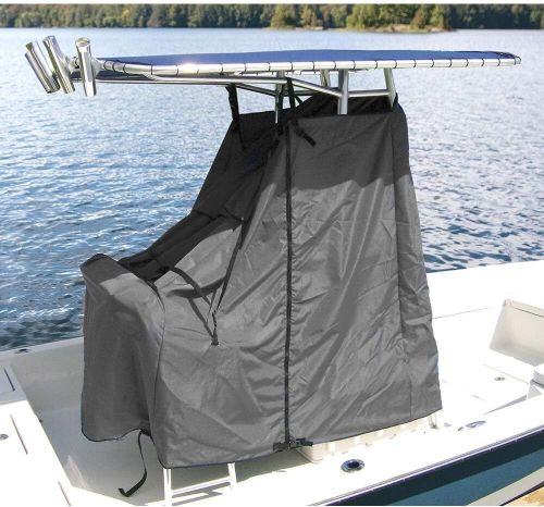 Universal t-top center console marine boat cover, gray, taylor made 67852og