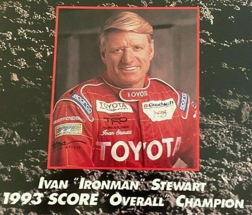 Ivan stewart &amp; rod millen poster** - 25&#034; x 39&#034; - toyota motorsports - bfgoodrich