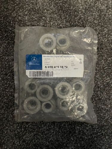 Genuine mercedes benz x10 wheel nuts a0004011872