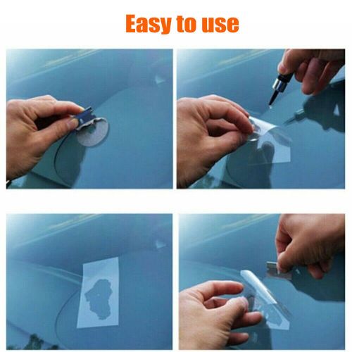 Windscreen windshield repair tool set diy car kit wind glass for chip crack fix