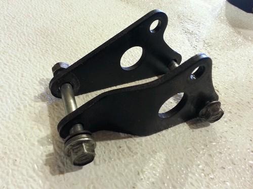 86  suzuki ls650 ls 650 savage boulevard upper motor mount brackets