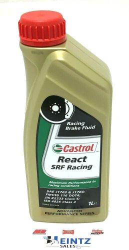 Castrol 12512 react srf racing brake fluid dot4 - 1 liter