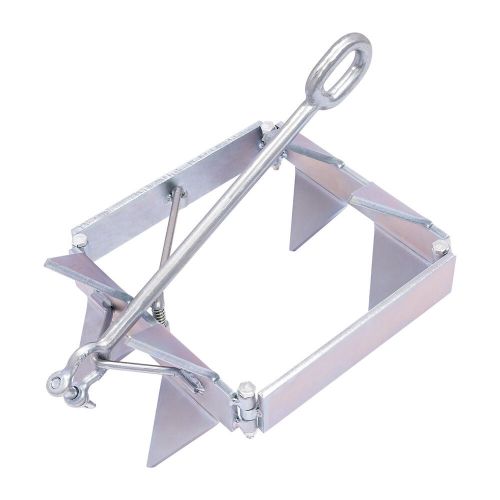 Boat slide box anchor, foldable sliding cube anchor, foldable boat anchor 13 lbs