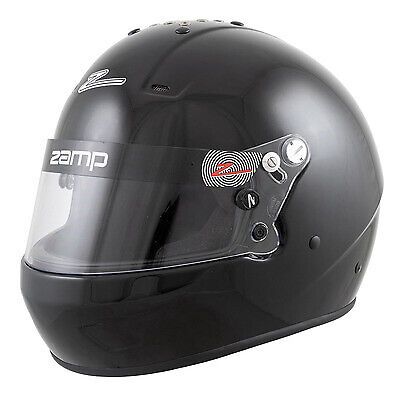 Zamp h770003xl - rz-56 gloss black xl full face racing helmet