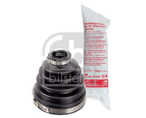 Cv joint boot front inner, left 171734 febi c.v. driveshaft gaiter 1607741380