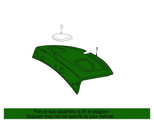 Genuine ford package tray 5g1z-5446668-baa