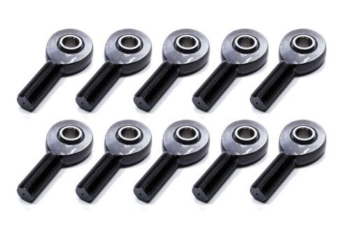 Ti22 peformance tip8251-10 rod end alum lh male blk 1/2id x 5/8 thread 10pk