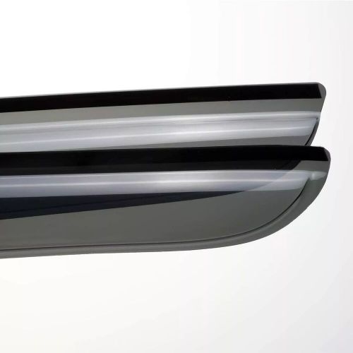 4pcs window deflector window visor for 2019-2022 ram 1500 quad cab(extended cab)