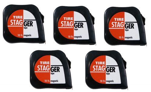 Race car 10&#039; tire stagger tape measure - 5 pack  #1167