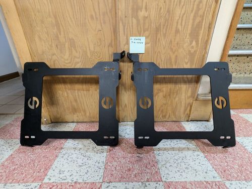 Sparco seat mount base pair for 1992-2007 subaru impreza wrx or sti