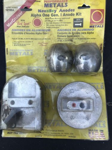 Mercury alpha 1 anode set