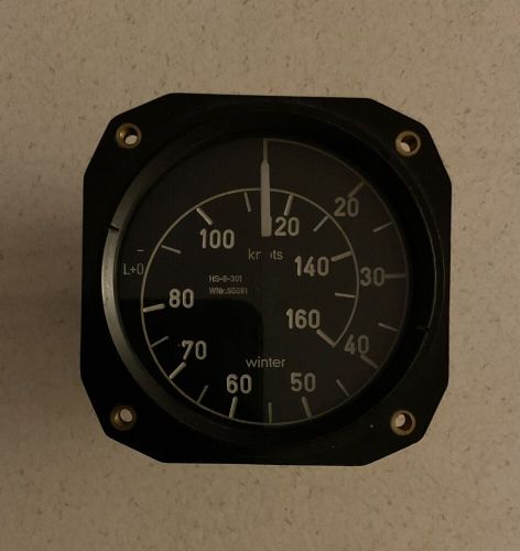 Winter airspeed indicator 0-160 kts  pn 6fms423