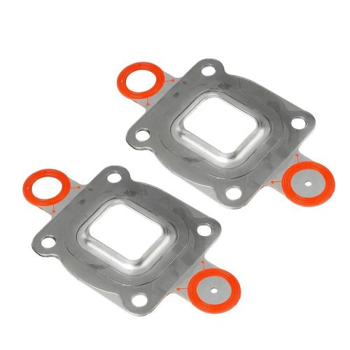 Exhaust elbow riser gasket dry joint mercruiser 27-864850a02 2pcs