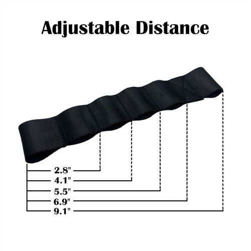 Truck door check straps for jeep interior accessories adjustable black