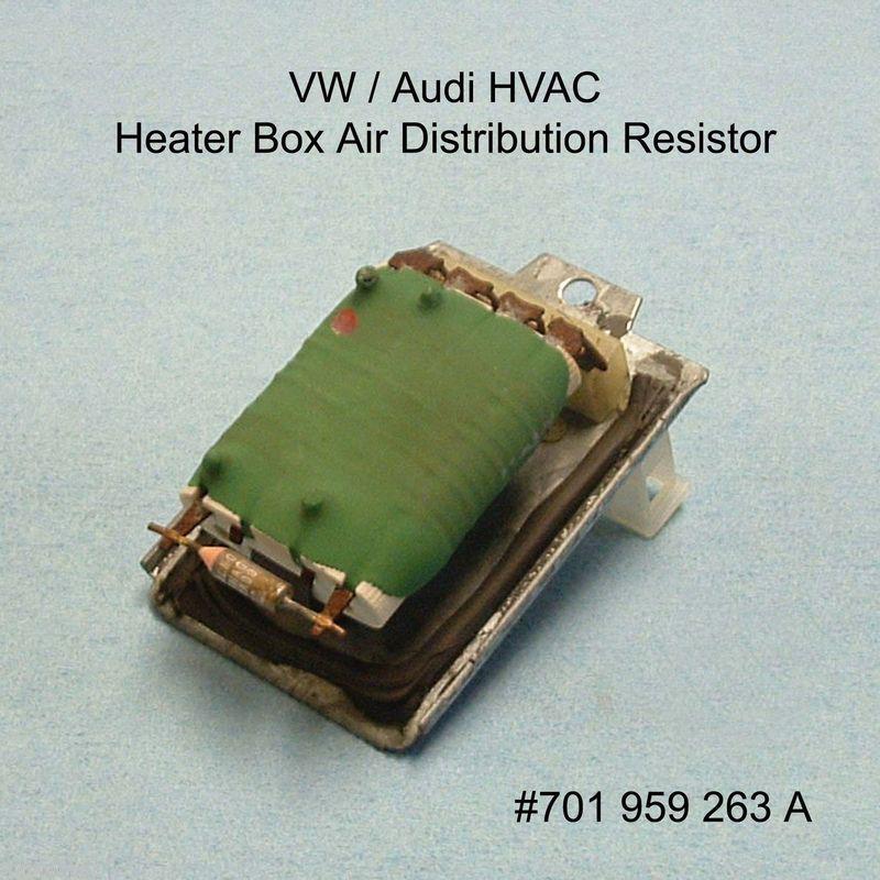 Vw b4 mk3 heater box air distribution resistor passat jetta golf hvac 701959263a