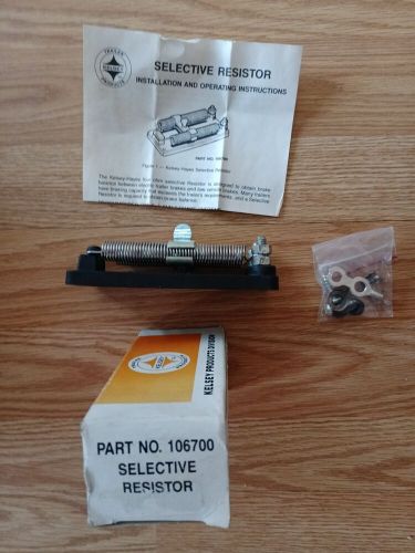 Kelsey electric trailer brake selective resistor 106700