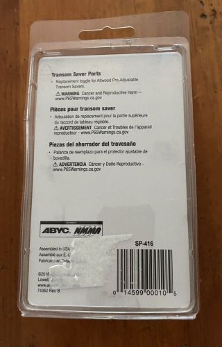 Nip attwood sp-416 toggle 4 heavy duty transom saver head sp400 engine outboard