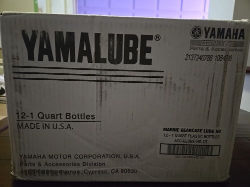 Yamalube marine gearcase lube hd 12-1qt