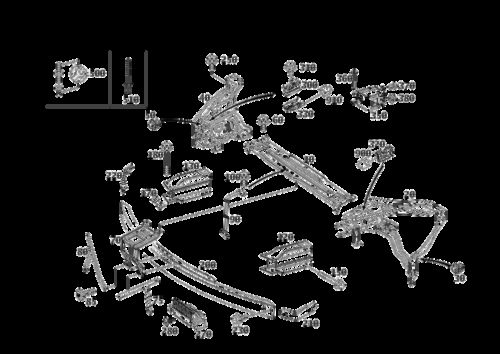 Genuine mercedes-benz frame lamp unit 207-620-20-00