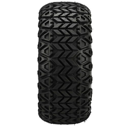 Set of 4 23x10.00-14 black trail all-terrain dot golf cart tires free shipping