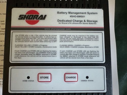 Shorai sho-bms01 battery management system for shorai lfx lithium batteries