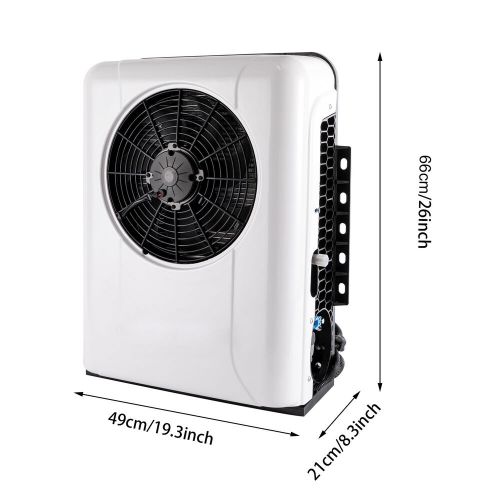 12000 btu 24v truck cab air conditioner split ac for semi trucks bus rv caravan