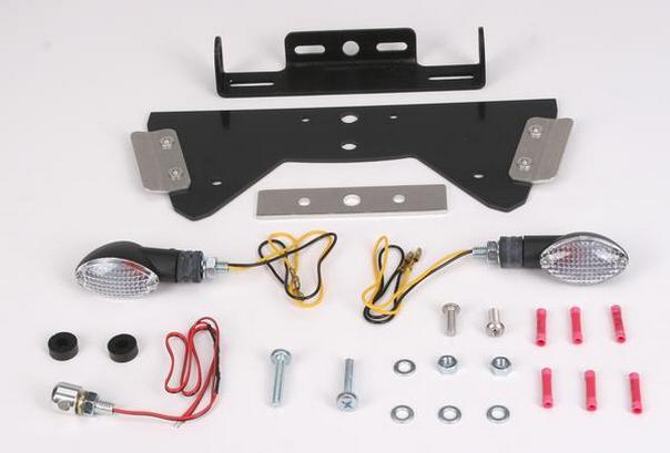 Targa tail kit w/signals black suzuki sv650s 2003-2009