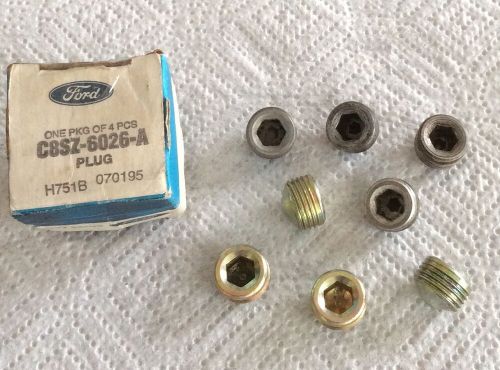 Nos ford c8sz-6026-a boss 429 429scj cylinder block small core plug genuine ford