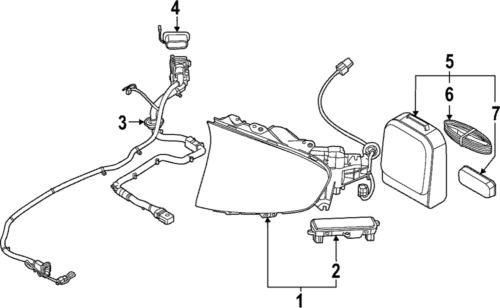 Genuine kia door assembly 695c0-cv000b4u