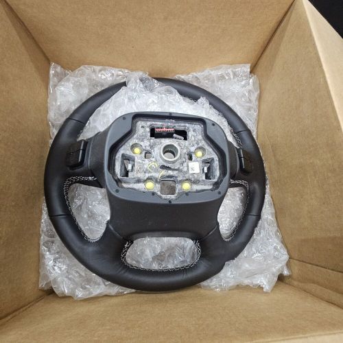 Genuine gm black steering wheel 84483739