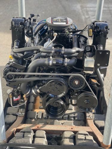 Mercruiser 5.0l alpha tks carb rebuilt engine 220hp - new shortblock