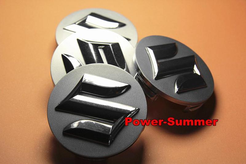 Real  suzuki emblem wheel center hub 4 covers caps 54mm swift sport sx4 alto