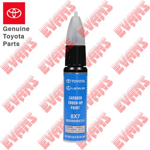 Toyota genuine 00258-008x7-21 storm blue touch-up paint (.5 fl oz, 14.7 ml)