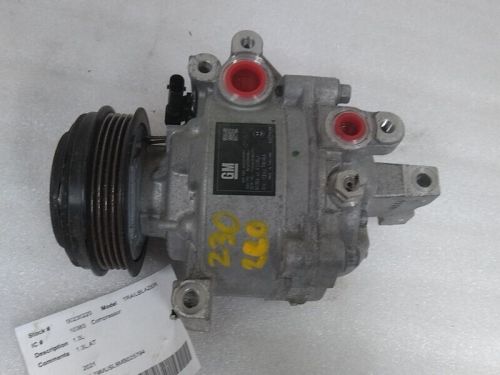 2021-2022 chevrolet trailblazer 1.3l a/c compressor