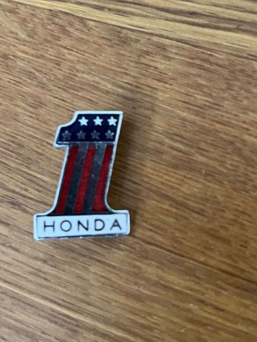 Original honda stars and stripes motorcycle badge