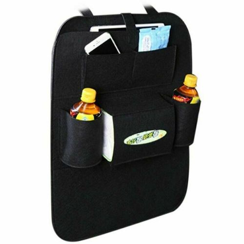 Car storage bag universal back seat organizer box felt covers backseat holder c