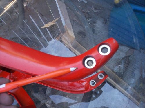 2021 yamaha raptor 700 subframe yfm 700 subframe red straight raptor frame oem